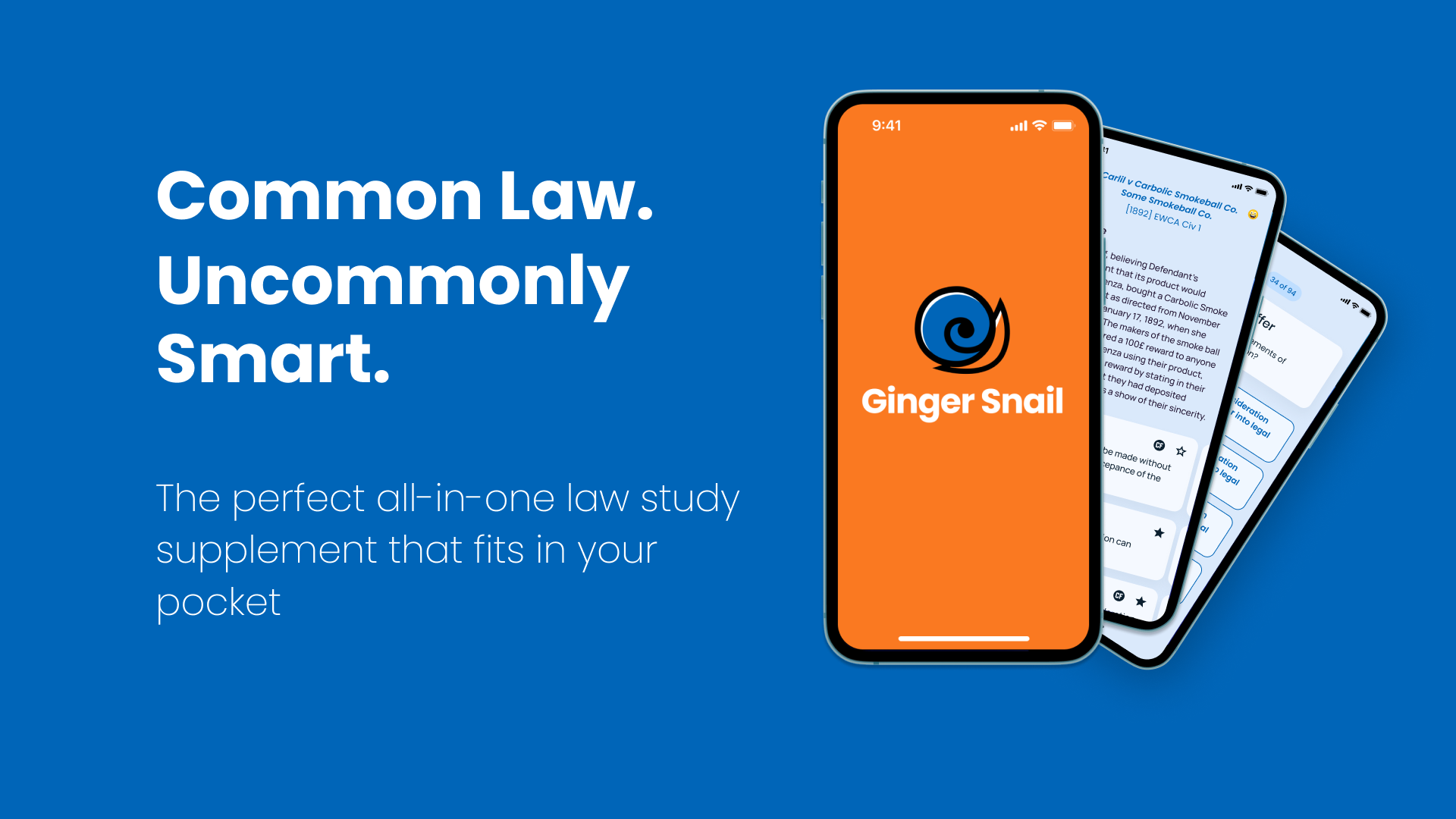 LLB UK Law Notes & UK Case Summaries Ginger Snail Law Notes App